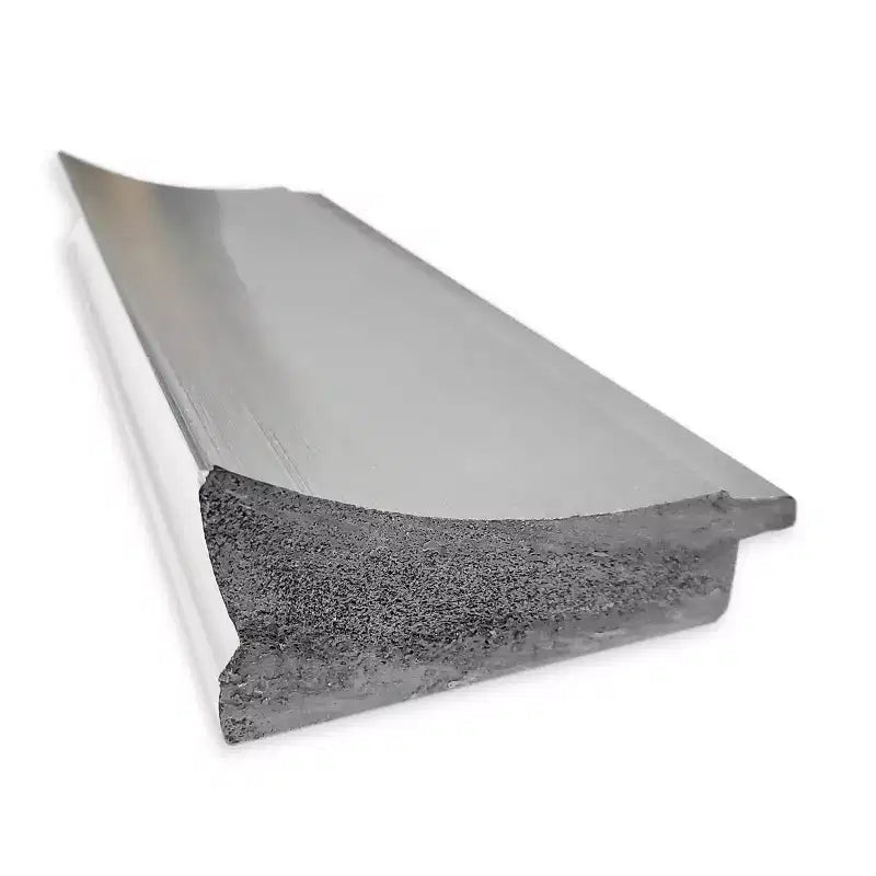 Specchio da parete per bagno Flair non smussato 40" x 28" Nichel lucido - Amanti Art: include l'hardware per il montaggio