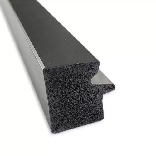 Specchio da Parete Sottile da Bagno in Eva non smussato da 38" x 26" Nero - Amanti Art: Cornice in polistirolo, montaggio a parete