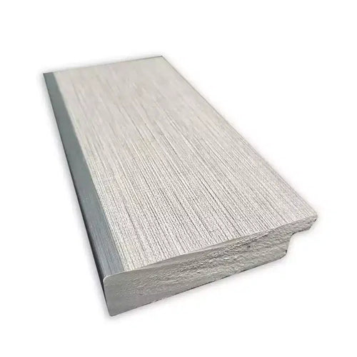 Specchio da parete senza smusso Glam Linen Gray 23" x 29" - Amanti Art