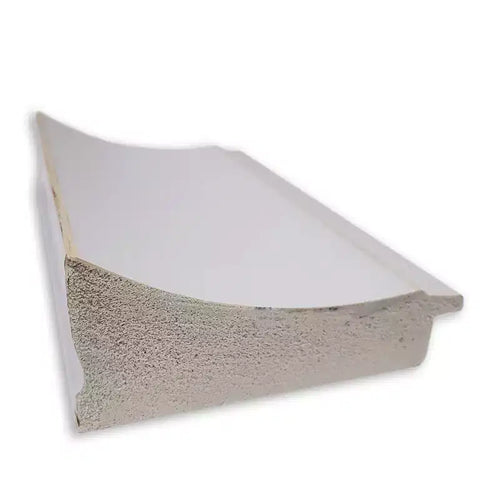 Specchio da parete senza smussatura Flair Soft White stretto 22" x 28" - Amanti Art: rettangolare moderno, include l'hardware di montaggio