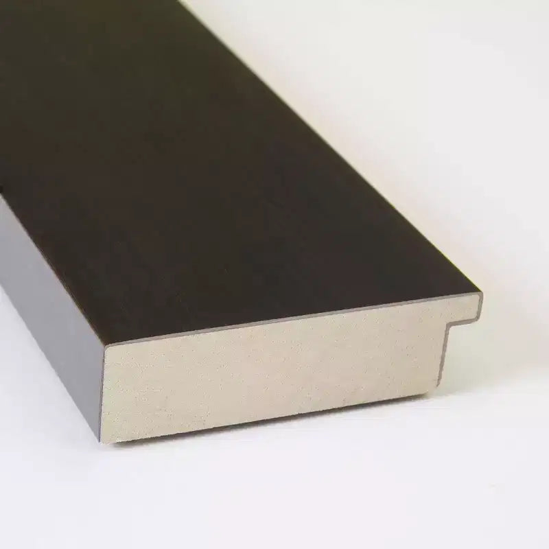 Specchio da porta in legno Espresso Portico Amanti Art 51 cm x 137 cm senza smussatura - Sopraporta, intero, a rettangolo lungo