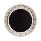 Specchio da parete rotondo Jonesport 26"x26" naturale