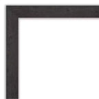 Specchio da parete rustico in assi color espresso senza smussature 42" x 30" - Amanti Art