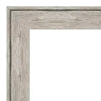 Specchio da parete quadrato 31" x 31" con cornice craquelé, nessun assemblaggio richiesto - Amanti Art