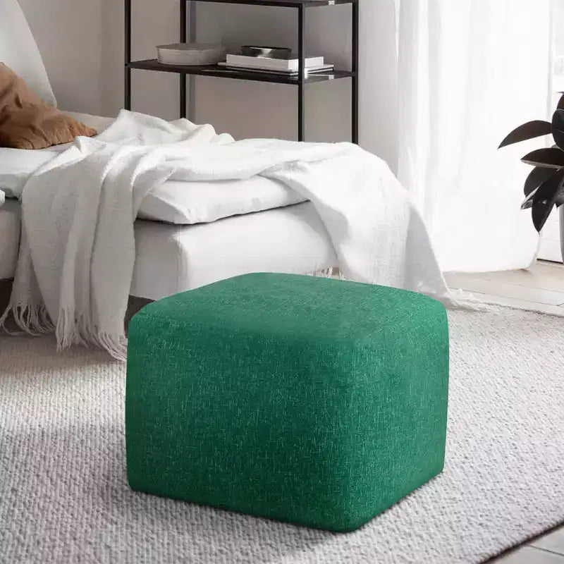 Pouf in velluto da 24 pollici