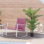 Consolle con finitura in venature di legno naturale, design scanalato, piano ovale e 2 cassetti per ingresso e soggiorno Espresso