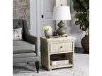 Comodino Adira Wicker - SEA8002 - Bianco Decapato - Safavieh
