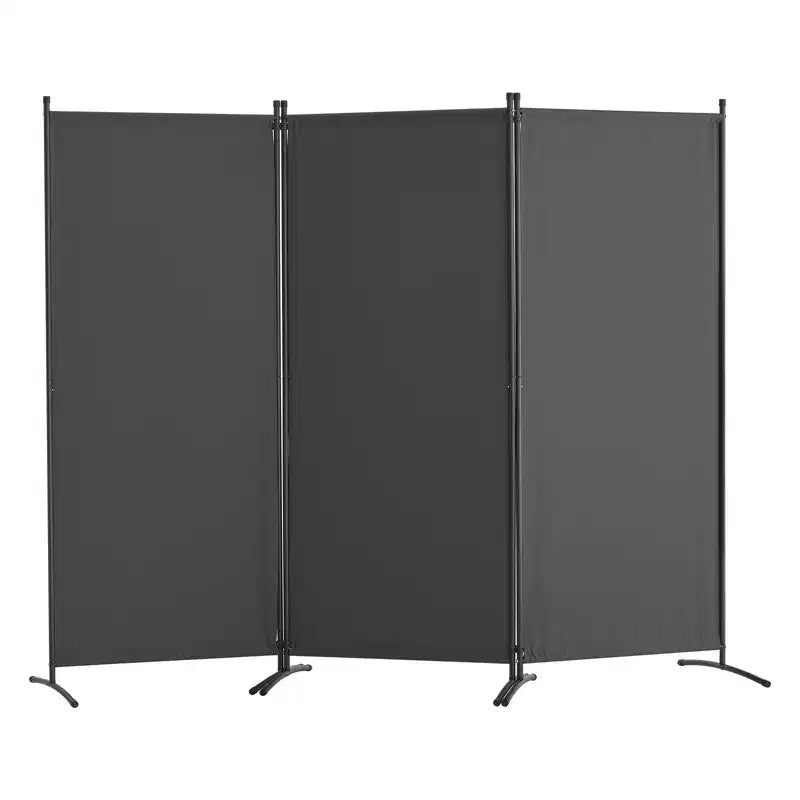 VEVOR Room Divider, 3 Panel Room Dividers and Folding Privacy Screens, Fabric Partition Room Dividers for Office, Bedroom, Dining Room, Gray