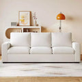 Dyonery 88.97 Modern Couches for Living Room, Deep Seat Sleeper Sofa with 8Cushion