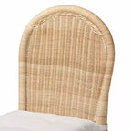 bali & pari Bilu Sgabelli da bancone bohémien in rattan naturale, set da 2 pezzi