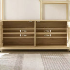 Libreria Moderna in Legno con Mobiletto e 7 Ripiani GDFStudio Yedda da 75.6