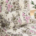 Sedia da Pranzo Elegante Okak in Flanella, Sedia Accent con Cuscino Morbido, Sedia da Soggiorno con Cuscino Abbinato per Salotto e Camera da Letto