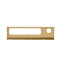 Storied Home Metal Wall Rack with Bottle Holder, Gold Finish