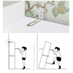Famapy Mobile Alto da Bagno Bianco - Organizer con Ripiani Scorrevoli per Articoli da Toeletta