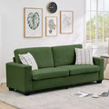 Divano Moderno 2 Posti, Divano Oversize in Corduroy con Fodera Lavabile, Seduta Profonda con Bracciolo Largo, Comodo Divano Cloud per Soggiorno, Camera da Letto, Ufficio