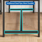 Set da pranzo con tavolo per 4 persone, tavolo da cucina con 2 panche imbottite, set da pranzo in legno per cucina, per piccoli spazi, appartamento, casa, cena
