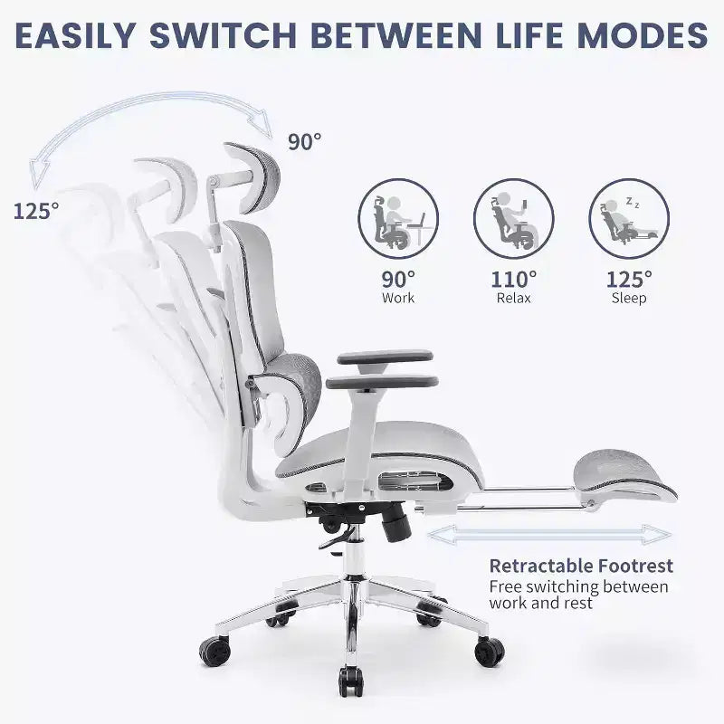 Sedia da Ufficio Ergonomica Acekool