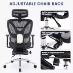Sedia da Ufficio Ergonomica Acekool