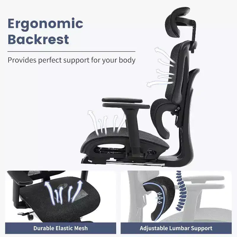 Sedia da Ufficio Ergonomica Acekool