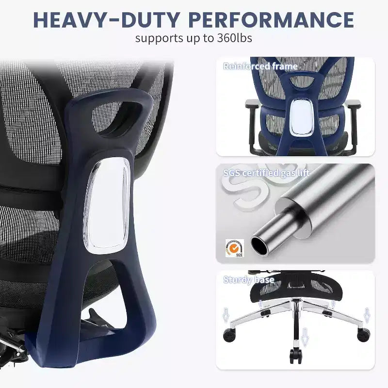 Sedia da Ufficio Ergonomica Acekool