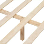 Christopher Knight Home Letto a piattaforma matrimoniale Callista in legno con testiera intrecciata in ecopelle