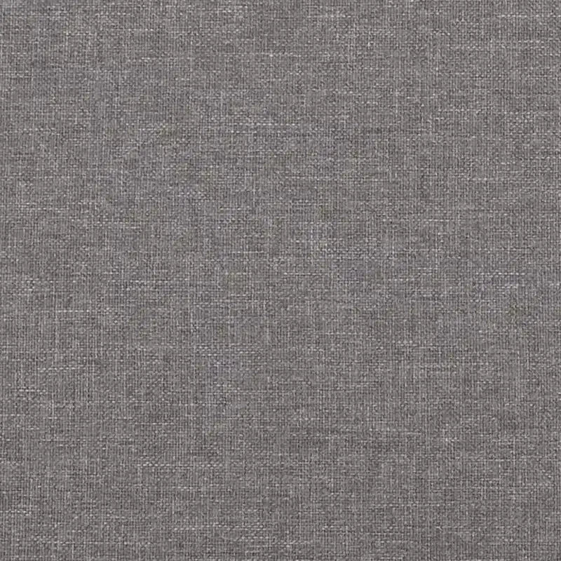 vidaXL Poltrona singola in tessuto grigio chiaro con poggiapiedi - Seduta resistente 100% poliestere per soggiorno, camera da letto, salotto - 36,2 x 30,3 x 31,5