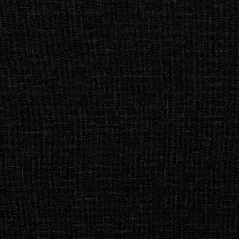 vidaXL Set Divani a 3 Pezzi in Tessuto Resistente Nero - Sedute Moderne e Comode con Generosa Profondità - Include Poltrona Singola, Divano a 2 Posti e Divano a 3 Posti