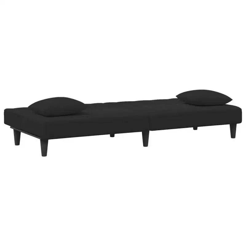 vidaXL Set Divano 2 pz. Convertibile/Divano Letto e Poggiapiedi, in Velluto Verde Scuro, per Soggiorno, Sala, Casa