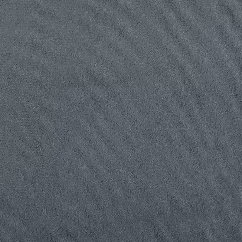 vidaXL Divano modulare grigio scuro in velluto (100% poliestere) a forma di L