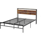 Letto Acekool Twin con contenitore - Mensola superiore e finitura rustica