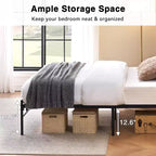 Letto Acekool Twin con contenitore - Mensola superiore e finitura rustica