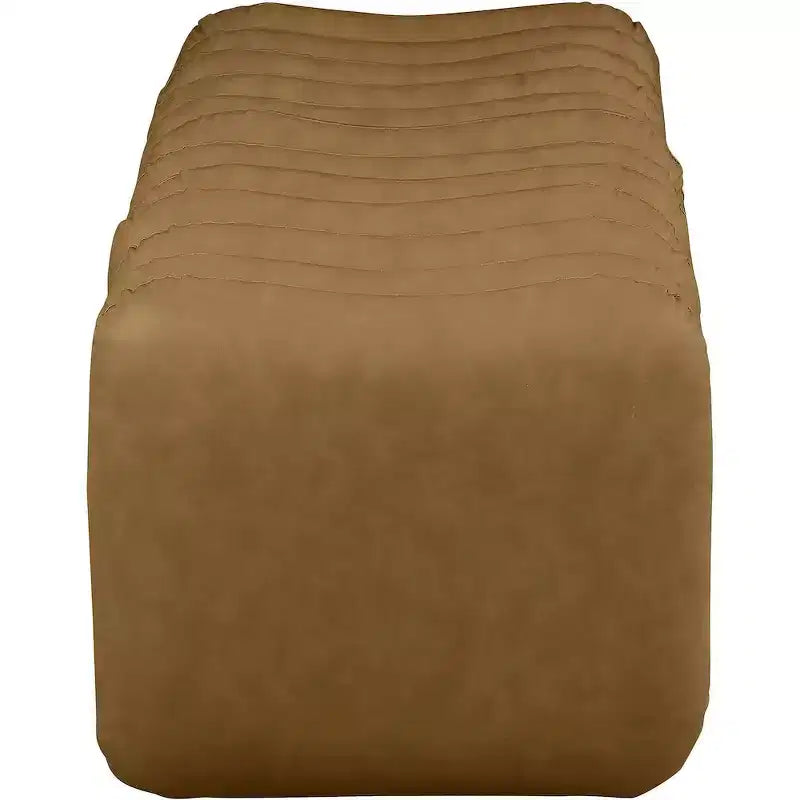Meridian Furniture, Panca Atticus in pelle vegana