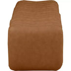 Meridian Furniture, Panca Atticus in pelle vegana