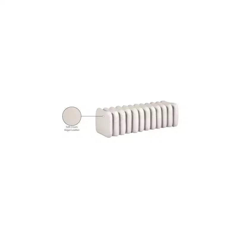 Meridian Furniture, Panca Atticus in pelle vegana