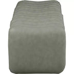Meridian Furniture, Panca Atticus in pelle vegana