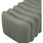 Meridian Furniture, Panca Atticus in pelle vegana