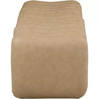 Meridian Furniture, Panca Atticus in pelle vegana