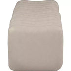 Meridian Furniture, Panca Atticus in pelle vegana
