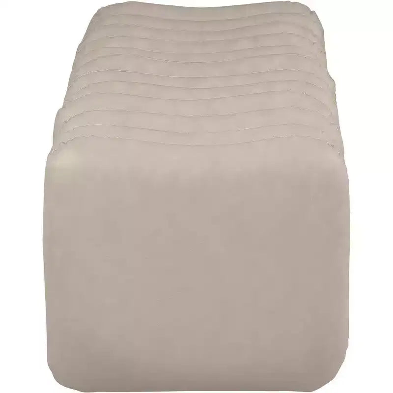 Meridian Furniture, Panca Atticus in pelle vegana
