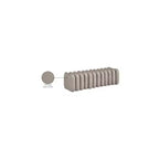 Meridian Furniture, Panca Atticus in pelle vegana