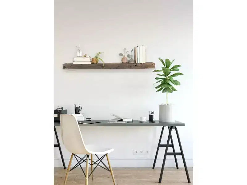 Mensola a muro galleggiante in legno di recupero Storied Home