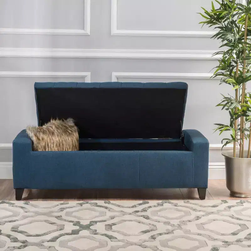 GDFStudio Alta pouf contenitore imbottito contemporaneo