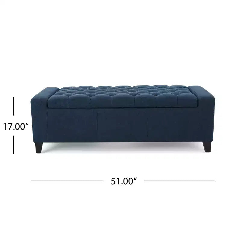 GDFStudio Alta pouf contenitore imbottito contemporaneo