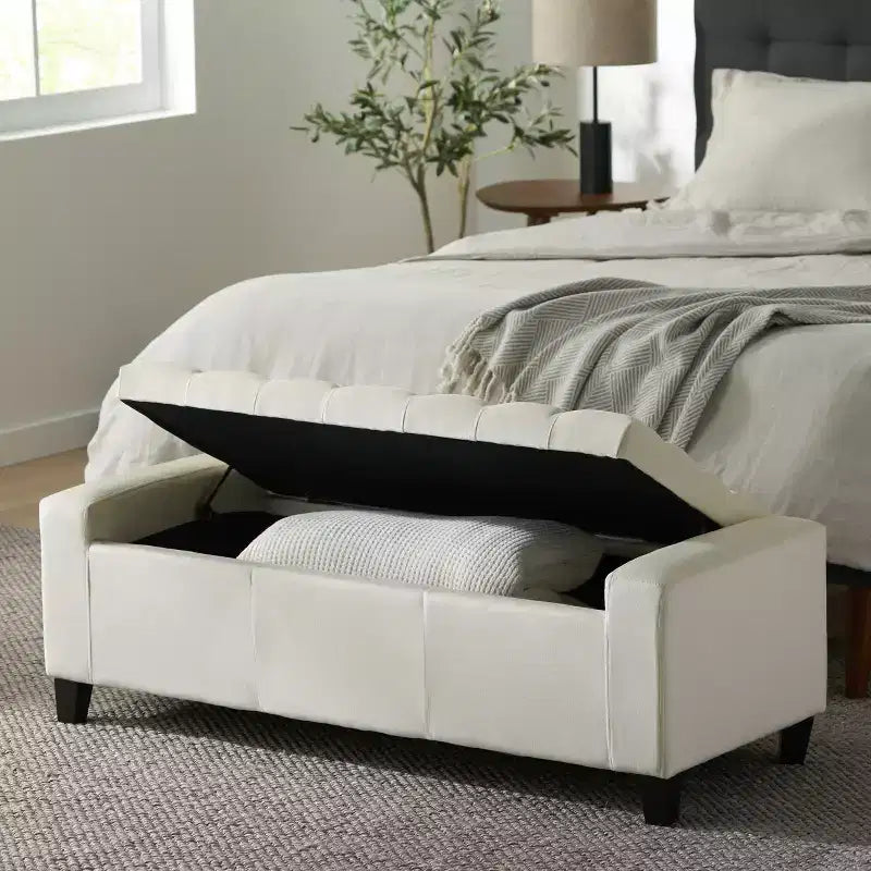 GDFStudio Alta pouf contenitore imbottito contemporaneo
