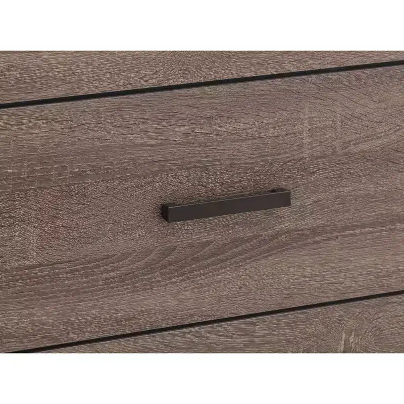 Cassettiera Okak a 4 cassetti, comò classico con cassetti spaziosi, maniglie a tirante e ampia superficie superiore, armadio contenitore per camera da letto