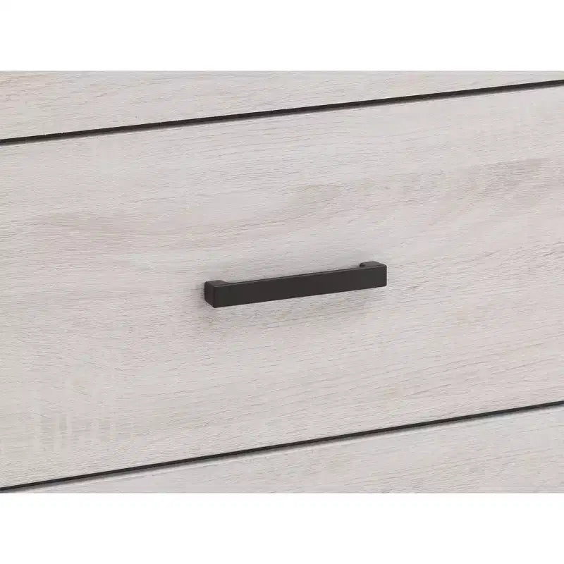 Cassettiera Okak a 4 cassetti, comò classico con cassetti spaziosi, maniglie a tirante e ampia superficie superiore, armadio contenitore per camera da letto