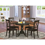Set da pranzo per cucina - Tavolo da cucina e 4 sedie per sala da pranzo