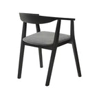 Armen Living, Sedia da Pranzo in Legno Santana - Set da 2