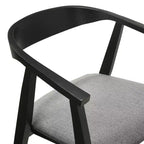 Armen Living, Sedia da Pranzo in Legno Santana - Set da 2