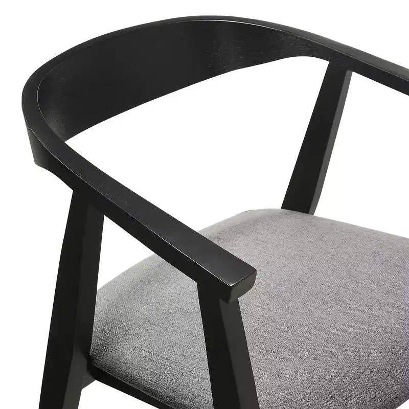 Armen Living, Sedia da Pranzo in Legno Santana - Set da 2